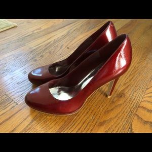 BCBG Fierce Red Heels